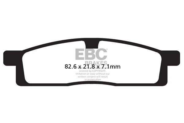 Brakes - Sintered FA119R - EBC - One Rotor ( One Set ) - Front baycity powerparts