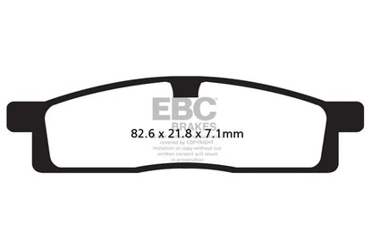 Brakes - Sintered FA119R - EBC - One Rotor ( One Set ) - Front baycity powerparts