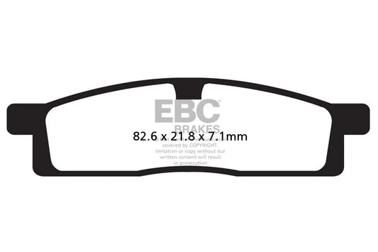 Brakes - Sintered FA119R - EBC - One Rotor ( One Set ) - Front baycity powerparts