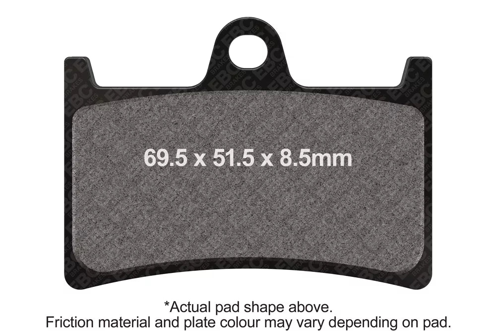 Brakes - Sintered FA252HH- EBC (2 Set Front) - Two Set by baycity powerparts