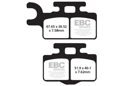 Brakes - Sintered FA302R - EBC - One Rotor ( One Set ) - Front at baycity powerparts