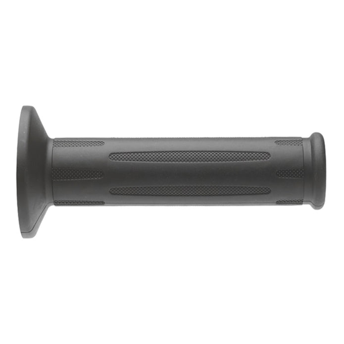 front view of omino BMW-style heated handlebar grips set for bikes, improved warmth and control