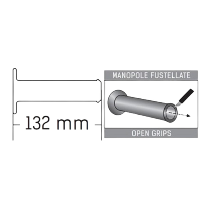Domino Handlebar Grips 1103 - Soft Foam