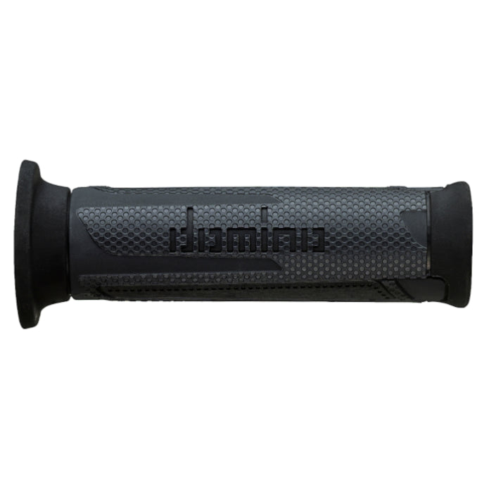 Baycity Power Parts Domino handlebar grips A350 anthracite tourism black for dirt bike and street bike handlebars