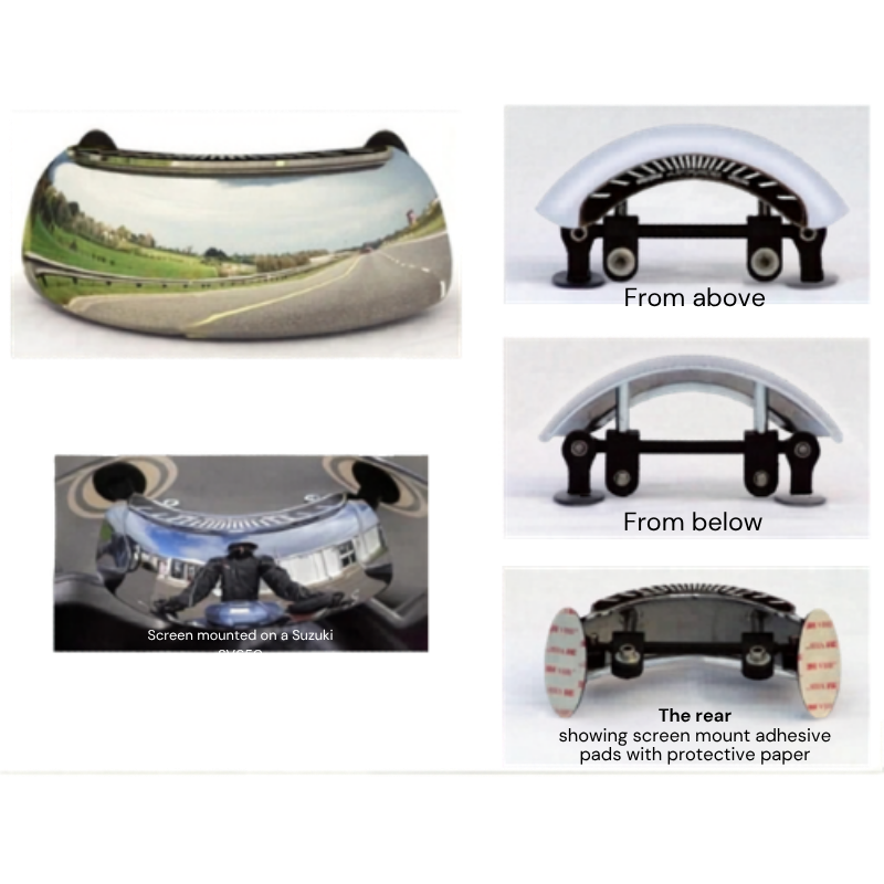 Ergonomics - Riderscan Blind Spot Mirror at baycity powerparts