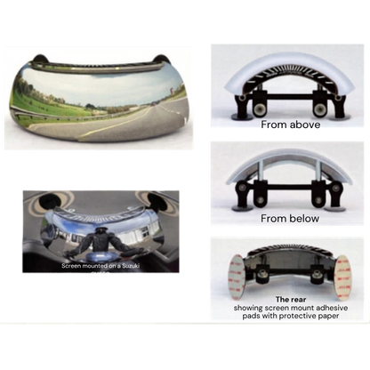 Ergonomics - Riderscan Blind Spot Mirror at baycity powerparts