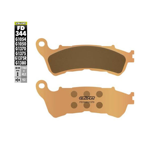 Galfer FD344G1370 sintered brake pads motorcycle braking upgrade Baycity Power Parts

