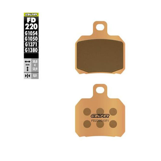 Galfer FD220G1371 sintered brake pads motorcycle braking upgrade Baycity Power Parts