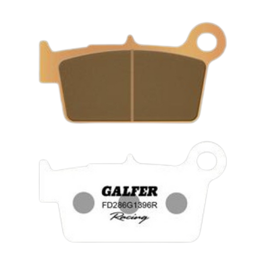 front view of Galfer FD286G1396R Sintered Brake Pads