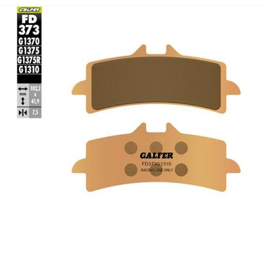 Galfer FD373G1310 sintered brake pads motorcycle braking upgrade Baycity Power Parts