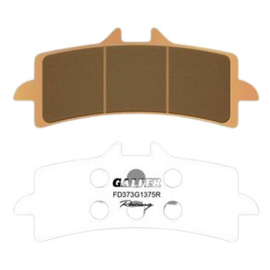 front view of Galfer FD373G1375R Sintered Brake Pads