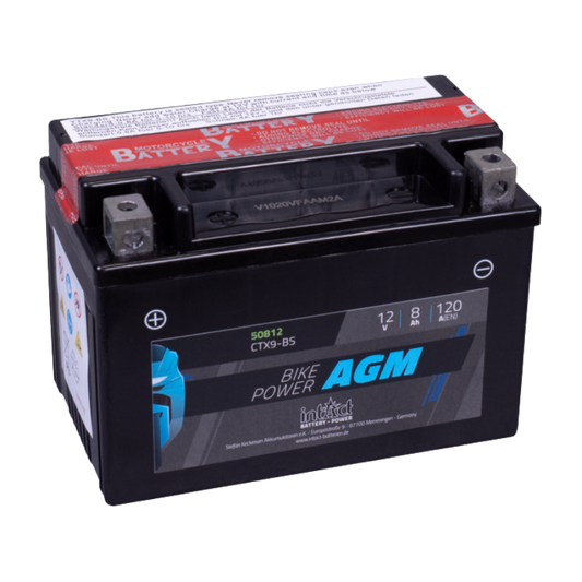 IntAct AGM 50812 Motorcycle Battery