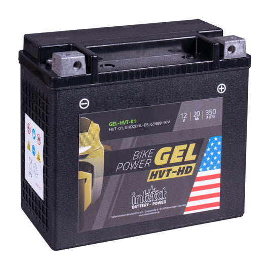 Baycity Power Parts IntAct GEL-HVT-01 gel motorcycle battery for bikes, dependable all-weather performance