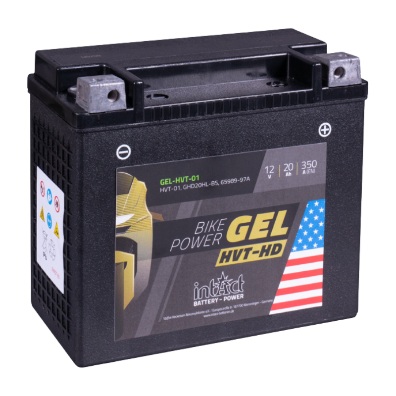 IntAct GEL-HVT-01 GEL Motorcycle Battery 