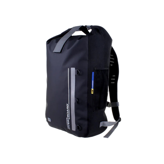 Front view of Overboard Classic Waterproof Backpack 30ltr - Black

