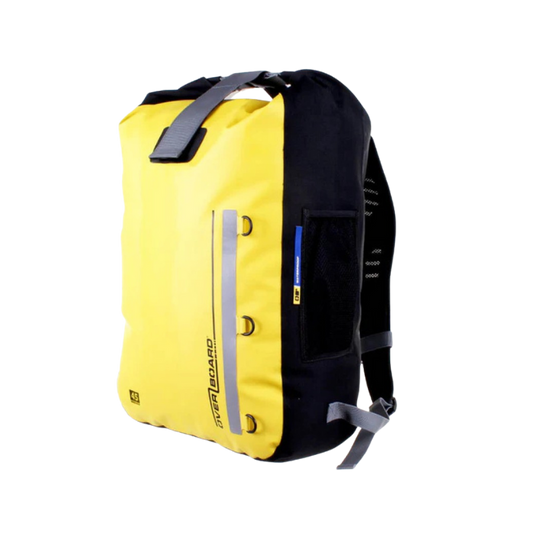 Front view of Overboard Classic Waterproof Backpack 45ltr - Yellow
