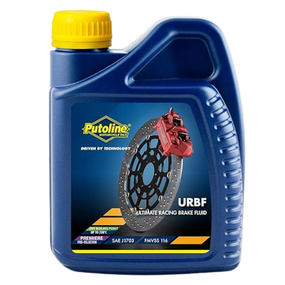 front view of Putoline DOT 4 Brake Fluid - 500ml