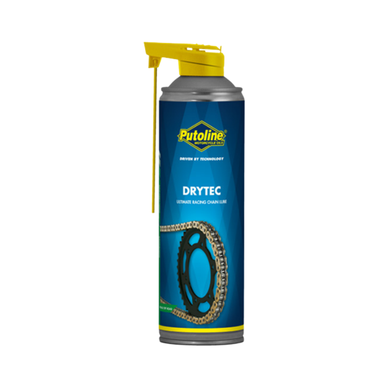 Putoline 500ml Drytec Race Chain Lube high performance motorcycle chain protection Baycity Power Parts