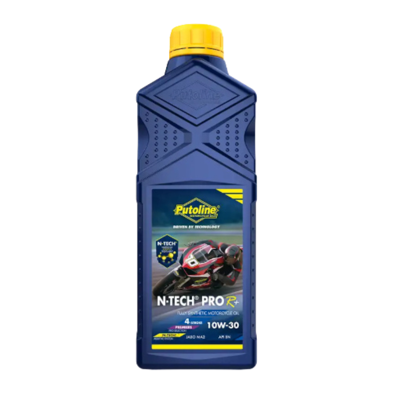 Putoline N-Tech engine oil for road racing and high-performance motorcycles