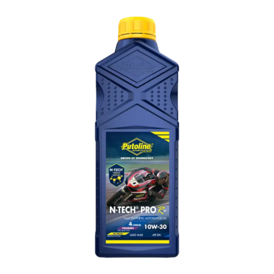 Putoline N-Tech engine oil for road racing and high-performance motorcycles