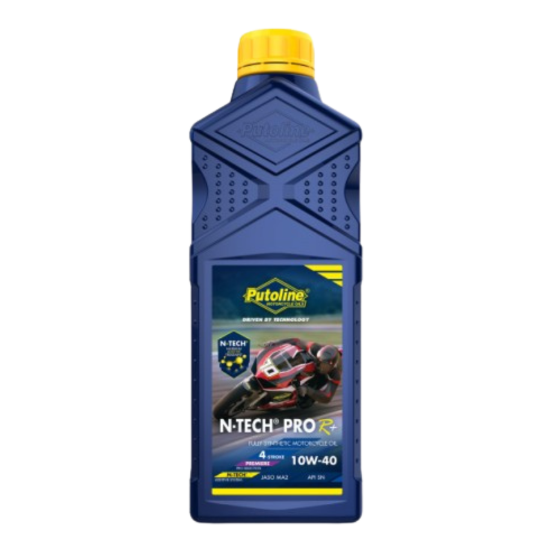 front view of Putoline N-Tech Pro R+ 10W-40 Engine Oil - 1ltr