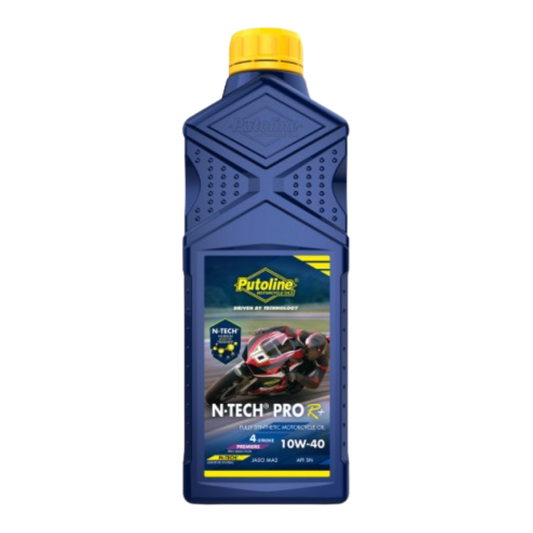 front view of Putoline N-Tech Pro R+ 10W-40 Engine Oil - 1ltr
