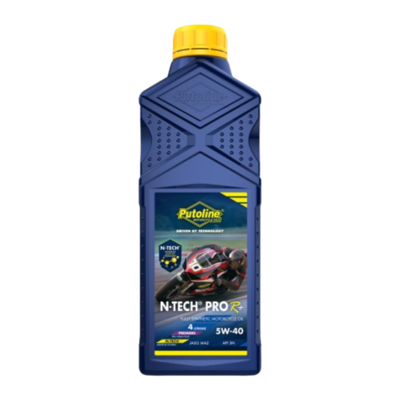 front view of Putoline N-Tech Pro R+ 5W-40 Engine Oil - 1ltr 