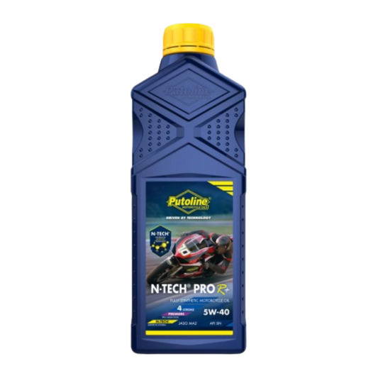 front view of Putoline N-Tech Pro R+ 5W-40 Engine Oil - 1ltr 
