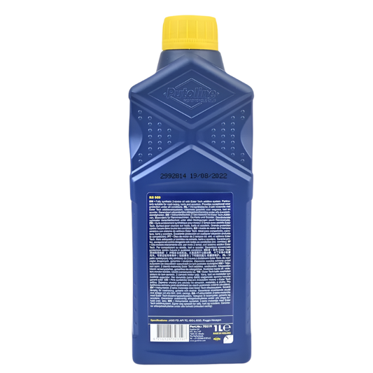 back view of Putoline N-Tech SPR+ 5W-50 - 1ltr