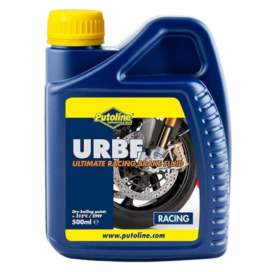 front view of Putoline Ultimate Racing Brake Fluid URBF - 500ml