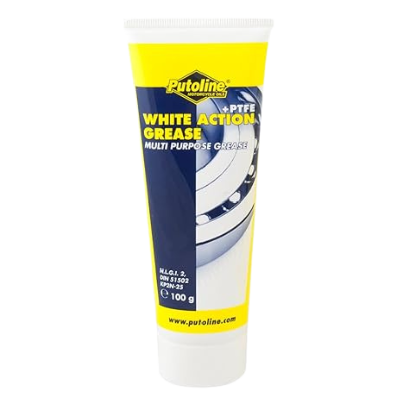 front view of Putoline White Action Grease + PTFE - 100gm