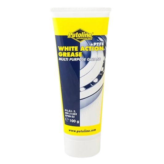 front view of Putoline White Action Grease + PTFE - 100gm