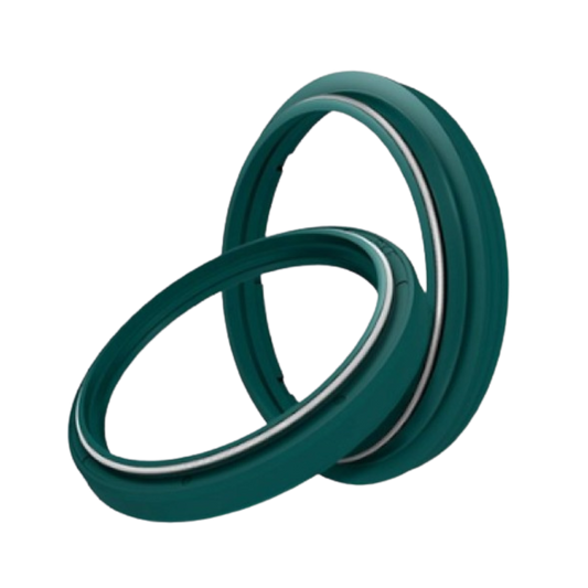 front view of SKF Fork Oil Seal KITG-41S OS+DS - Green
