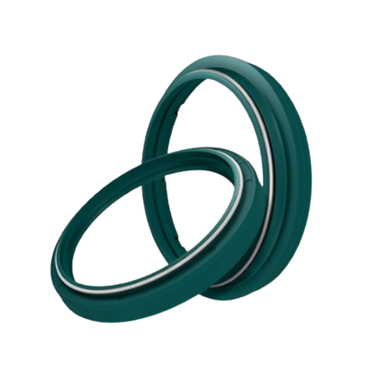 front view of SKF Fork Oil Seal KITG-43K OS+DS - Green