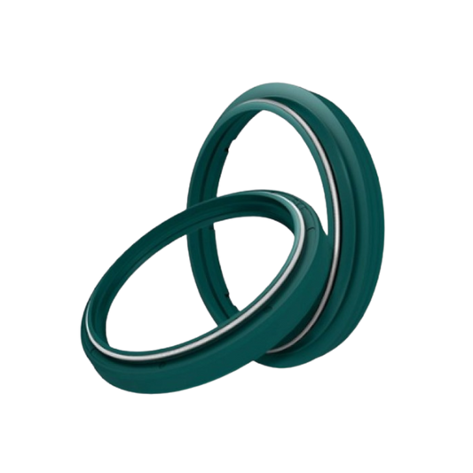 front view of SKF Fork Oil Seal KITG-43O OS+DS - Green