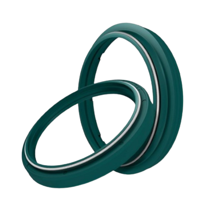 front view of SKF Fork Oil Seal KITG-45S OS+DS - Green