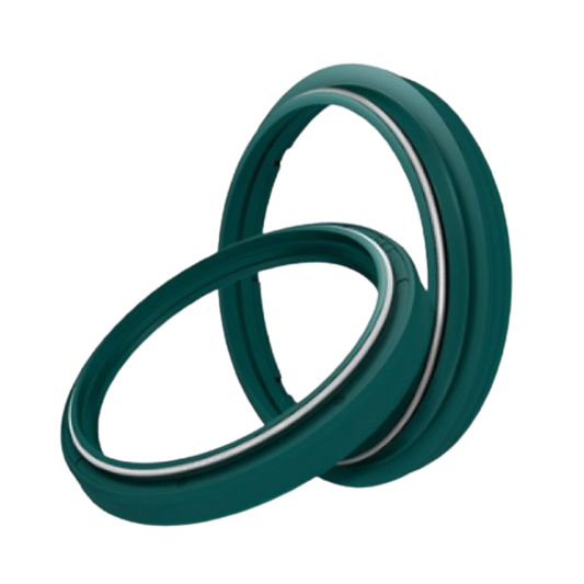 front view of SKF Fork Oil Seal KITG-45S OS+DS - Green