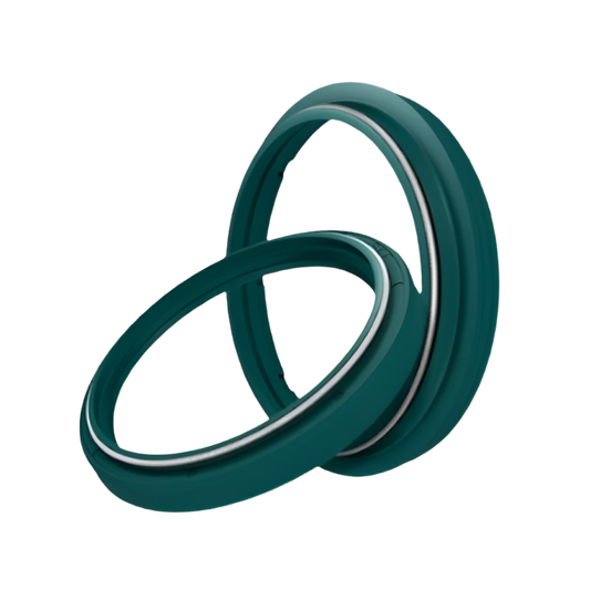 front view of SKF Fork Oil Seal KITG-50M OS+DS - Green