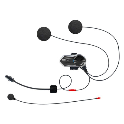 Sena B20 helmet clamp kit with HD speakers 2.0, wired microphone and boom microphone