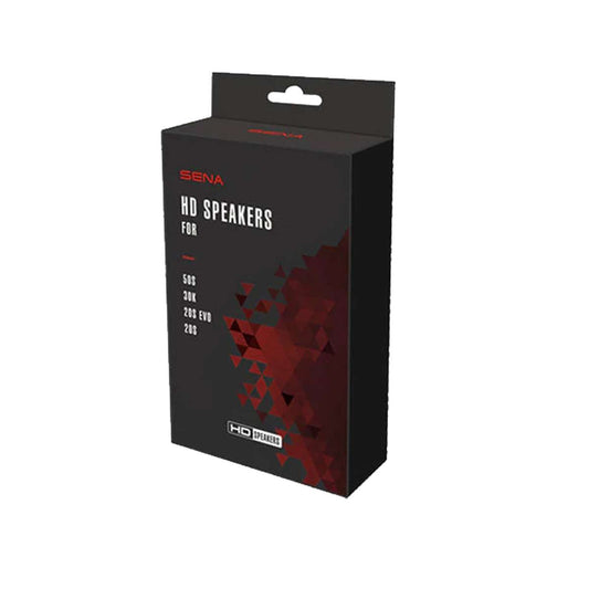 Sena HD speaker upgrade kit designed for compatible Sena communication devices