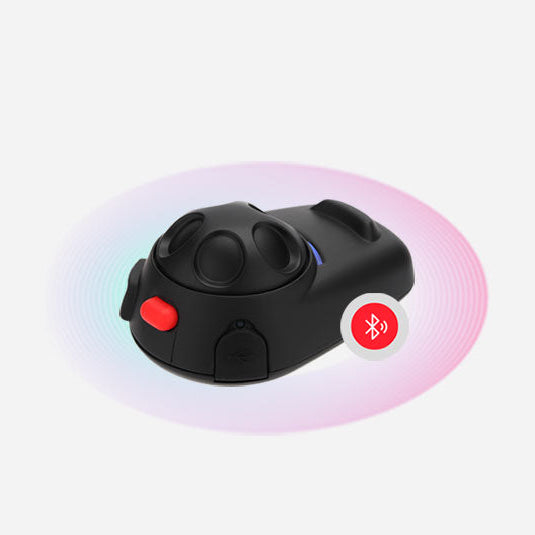 Sena SMH5 communication device mounted on motorcycle helmet with jog dial control