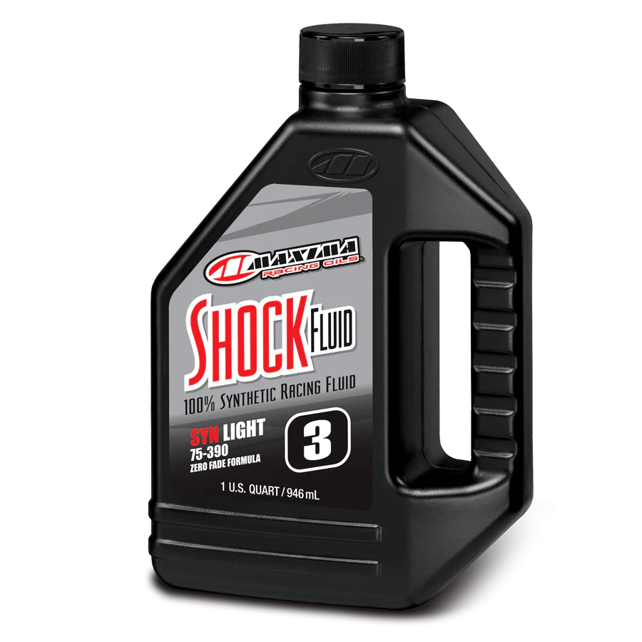 Shock Fluid Racing - 3WT (100% Synthetic) - 946ml (3WT) by baycity powerparts