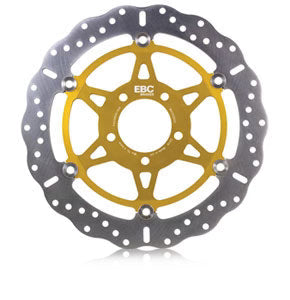 Suzuki Hayabusa Brakes - Rear Rotors (MD3099) - Rear / Countoured at baycity powerparts