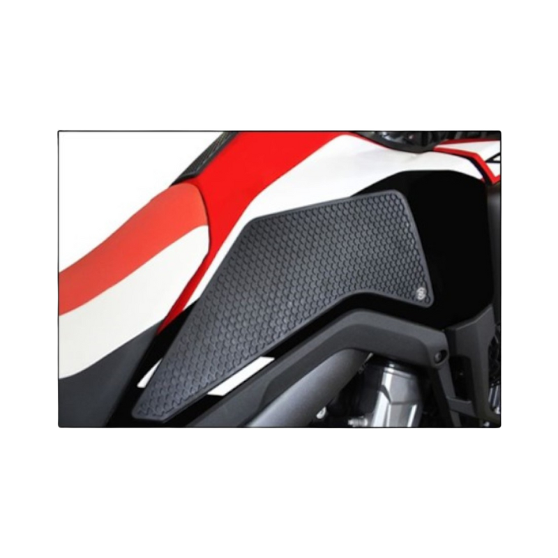 Full view of TechSpec Snake Skin Tank Grips Honda Africa Twin (2016-2019)