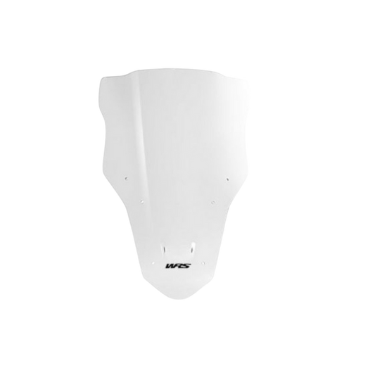 Front view of WRS Windscreen Touring Transparent Honda Africa Twin CRF1000L/ADV 2015-2019