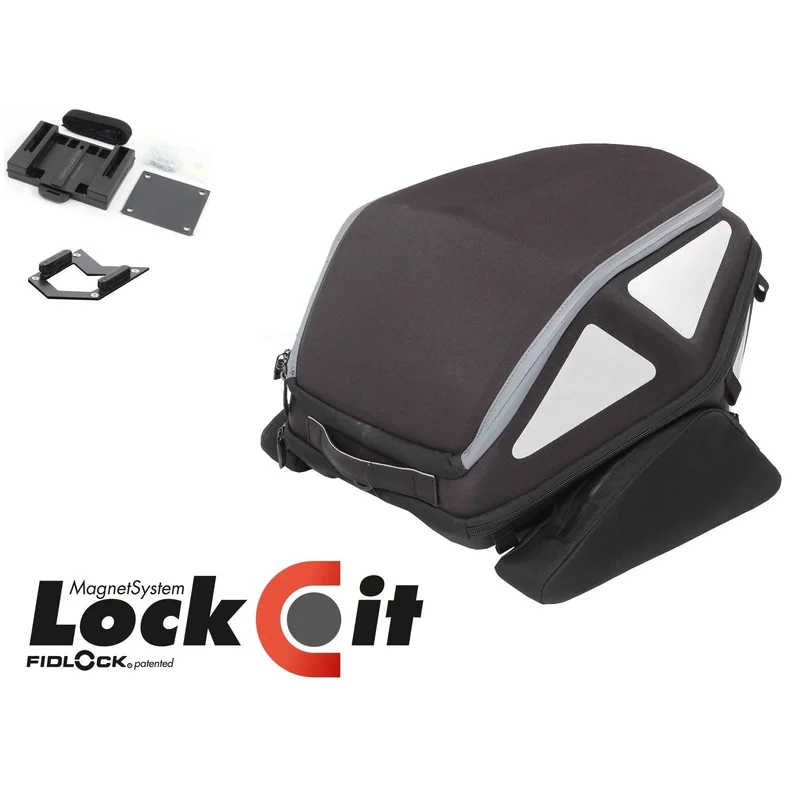 Tail / Rear Bag 17-19L Royster - Lock-it (Attachment Included) / Grey