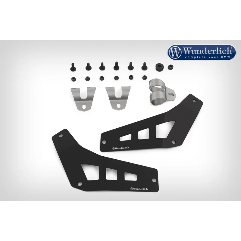 BMW R1250GSA Protection - Filler Plate for Reinforcement Bar - Silver