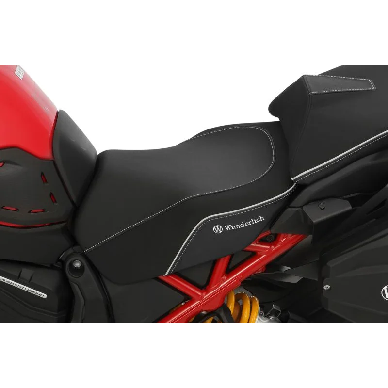 DUCATI Multistrada V4 Seat - Rider / Front "Active Comfort" - Black / Standard
