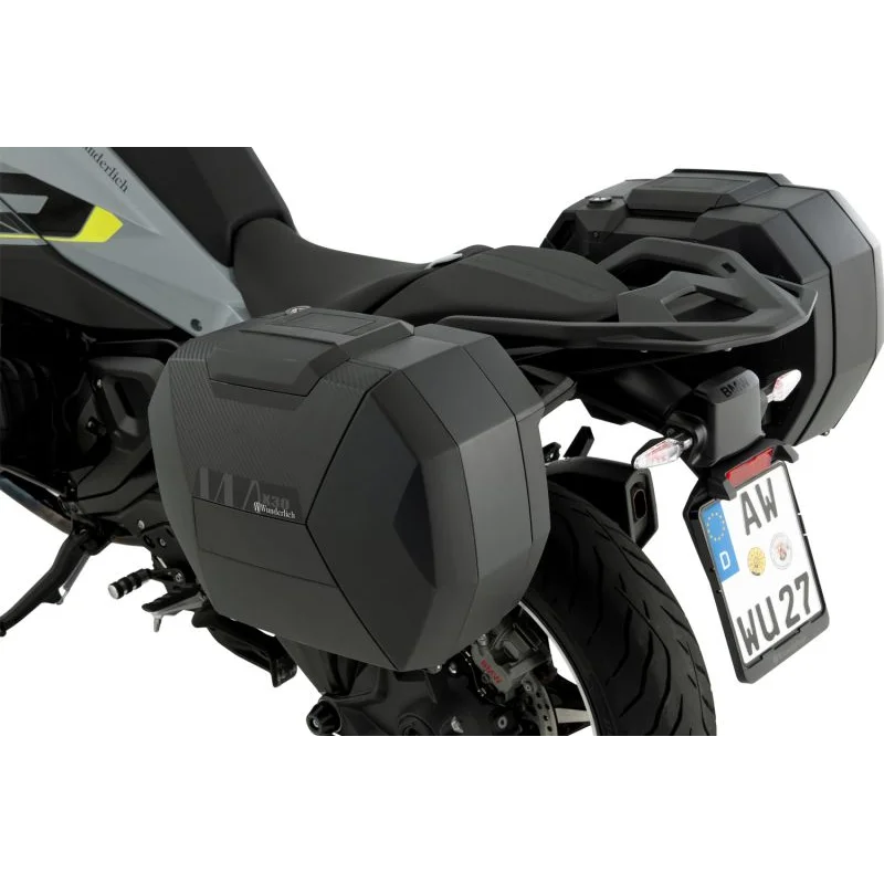 BMW R 1300 R Luggage - Sidecases Set X-CASE X30 with BMW luggage mounts - Carbon Optic