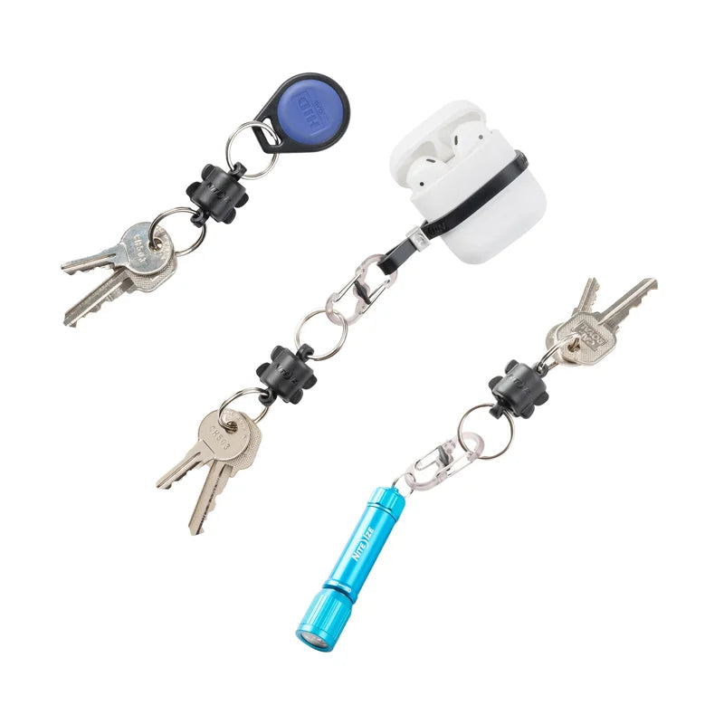 KEY HOLDER SILDELOCK + 360 MAGNETIC CONNECTOR - Stainless Steel